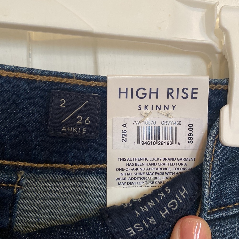 Lucky Brand Bridgette high rise skinny jeans - Picture 7 of 7